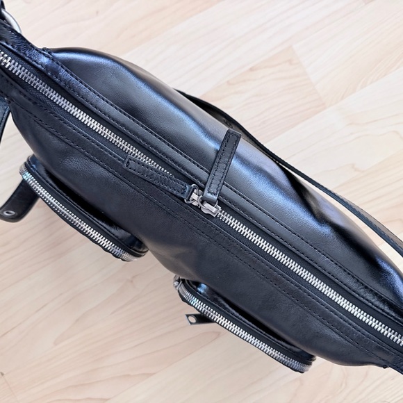 Marge Sherwood Outpocket Hobo Black leather bag - Picture 6 of 8